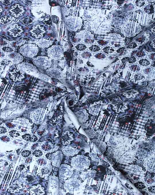 Printed Giza Cotton Fabric